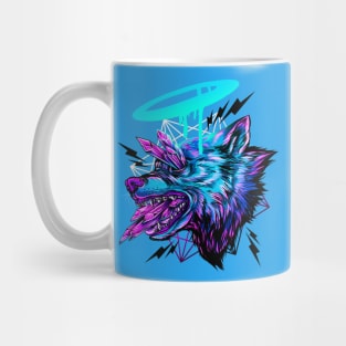 Crystal Wolf Mug